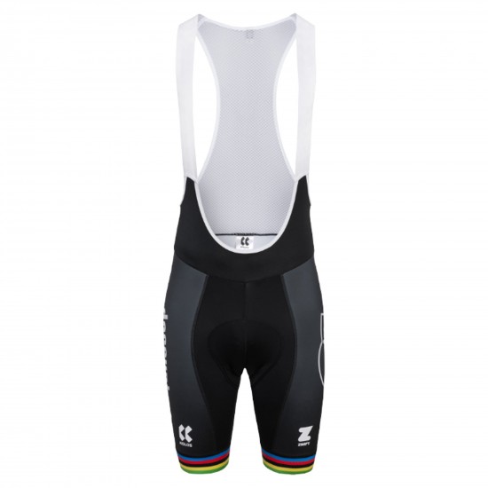 Heren Fietskleding Kalas Alpecin Deceuninck 2024 Elite koersbroek Zwart-WC