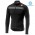2019 Casteli Puro 3 Zwart Thermal Wielershirt Lange Mouw 107HNAR