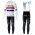 2019 Team INEOS UK Champion Thermal Fietskleding Set Wielershirts Lange Mouw+Lange Wielrenbroek Bib 471WXZM