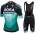 Bora Hansgrohe 2019 Team Fietskleding Set Wielershirt Korte Mouw+Korte Fietsbroeken Bib