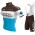 AG2R LA MONDIALE 2019 Fietskleding Set Wielershirt Korte Mouw+Korte Fietsbroeken Bib
