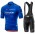 Giro D'Italia 2019 AZZURRA Fietskleding Set Wielershirt Korte Mouw+Korte Fietsbroeken Bib