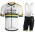 MITCHELTON SCOTT Australian Champion 2019 Fietskleding Set Wielershirt Korte Mouw+Korte Fietsbroeken Bib