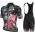 ALE OCEANS PRR GERBERA Fietskleding Set Wielershirt Korte Mouw+Korte Fietsbroeken Bib
