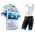 2020 Cofidis EU Champion Fietskleding Set Fietsshirt Met Korte Mouwen+Korte Koersbroek Bib 592ZXIK
