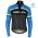 2020 Nalini Thebe Zwart-Blauw Thermal Wielershirt Lange Mouw 202QLTC