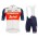 2020 Trek Segafredo Wit-Rood Fietskleding Set Fietsshirt Met Korte Mouwen+Korte Koersbroek Bib 814XXRA