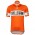 San Pellegrino 1976 Retro Orange Wielershirt Korte Mouw
