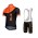 2015 ALE Fietskleding Set Fietsshirt Met Korte Mouwen+Korte Koersbroek Oranje Zwart