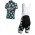 2016 BIANCHI-MILANO POLKA DOT Fietskleding Set Fietsshirt Met Korte Mouwen+Korte Koersbroek
