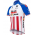 2017 Jersey Team Boels Dolmans Wielershirt Met Korte Mouwen
