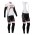Castelli 2014 Fietskleding Wielershirt Lange Mouwen+Lange Fietsbroeken Bib Wit Zwart Rood