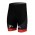 Castelli Korte Fietsbroeken Zwart Rood 12