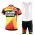 2015 Cinelli Chrome Pro Team Wielerkleding Set Wielershirt Korte Mouwen+Fietsbroek Bib