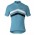 2017 De Marchi Team Wielershirt Met Korte Mouwen Blauw
