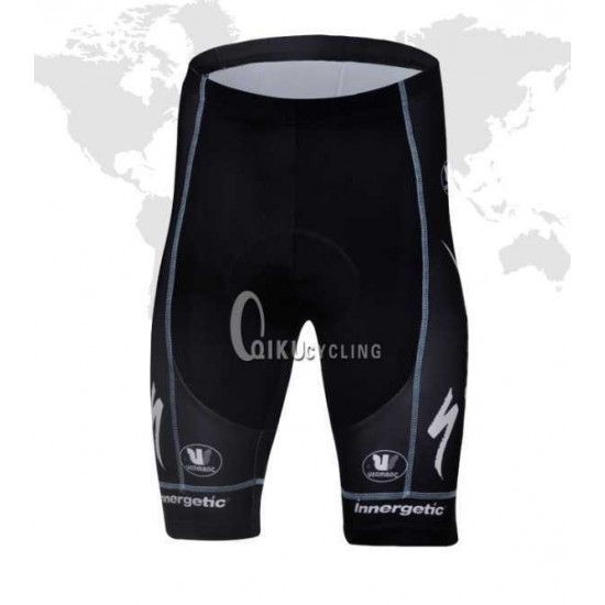Omega Pharma Quick Step Korte Fietsbroeken Zwart Wit 2013