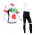 Europcar 2014 Fietskleding Wielershirt Lange Mouwen+Lange Fietsbroeken Bib Zwart Wit Rood Groen