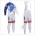 2015 FDJ Fietskleding Set Lange Mouw+Lange Koersbroek