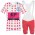 Polka Dot EF Education Frist Tour De France 2021 Team Fietskleding Set Wielershirts Korte Mouw+Korte Fietsbroeken Bib Y0notE