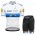 Deceuninck Quick Step 2021 European Champion Team Fietskleding Set Wielershirts Korte Mouw+Korte Fietsbroeken Bib M8jtRX