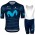 Fietskleding Profteams 2022 Movistar Fietsshirt Korte Mouw+Korte Fietsbroeken hazlu
