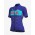 Wielerkleding Profteams 2020 Ale Ibisco Dames Wielershirt Met Korte Mouwen Blauw