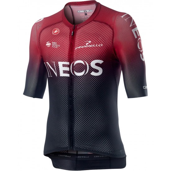 Wielerkleding Profteams 2020 TEAM INEOS CLIMBER'S 3.1 Wielershirt Met Korte Mouwen Langer RV