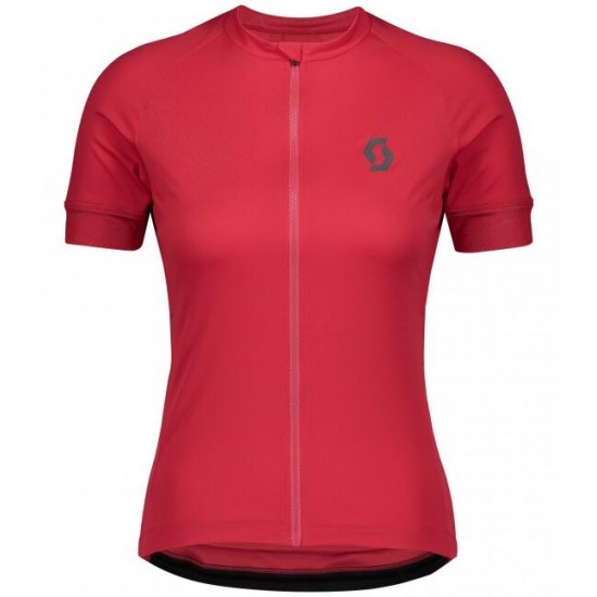 Wielerkleding Profteams 2020 Dames SCOTT ENDURANCE 10 Wielershirt Met Korte Mouwen Rosa