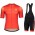 Wielerkleding Profteams 2020 SCOTT RC TEAM 10 Fietskleding Set Fietsshirt Met Korte Mouwen+Koersbroek Korte Rood