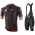 Wielerkleding Profteams 2020 UAE Tour Fietskleding Set Fietsshirt Met Korte Mouwen+Koersbroek Korte Zwart
