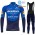 Winter Fleece Deceuninck Quick Step Pro Team 2021 Fietskleding Set Wielershirts Lange Mouw+Lange Wielrenbroek Bib ZKYZH