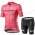 Giro D'italia 2020 Fietskleding Set Fietsshirt Met Korte Mouwen+Korte Koersbroek Bib EWQYW