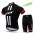 2016 BAT FOX Fietskleding Wielershirt Korte+Korte Fietsbroeken Rood Zwart
