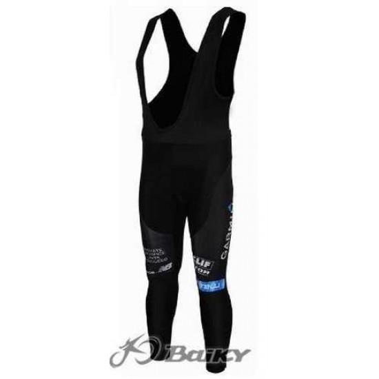 Garmin Cervelo Pro Team Lange Fietsbroeken Bib Geel