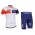 2016 IAM Fietskleding Wielershirt Korte Mouwen+Fietsbroek Korte