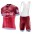 2017 Katusha Fietskleding Set Fietsshirt Met Korte Mouwen+Korte Koersbroek