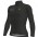 Ale Solid Color Block-Zwart Wielershirt Lange Mouw