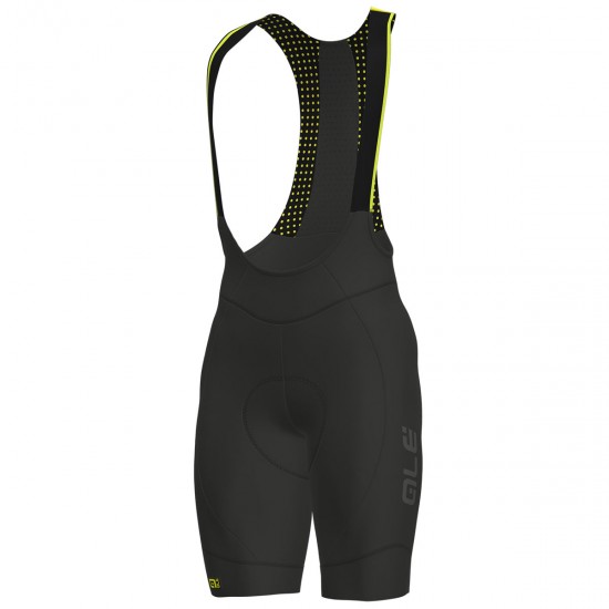 Ale Invernale R-EV1 Clima Winter-Zwart Korte Fietsbroeken Bib