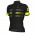 Ale Graphics PRR Strada-Zwart Geel Wielershirt Korte Mouw