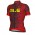 Ale Graphics PRR Agguato-Rood Wielershirt Korte Mouw
