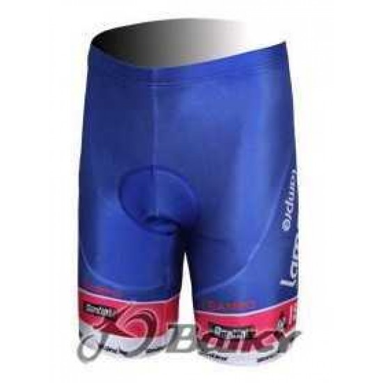 Lampre ISD Pro Team Korte Fietsbroeken Blauw Roze