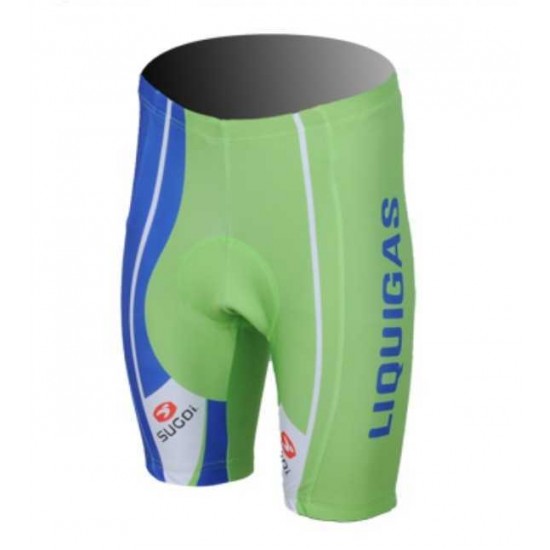 Liquigas Cannondale Pro Team Korte Fietsbroeken Groen 2013
