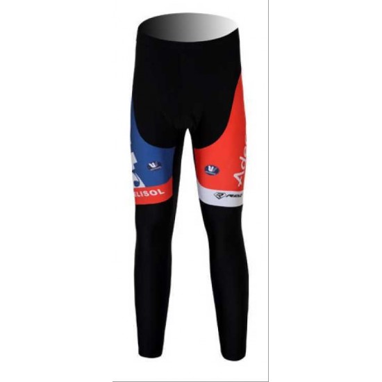 Lotto Belison Pro Team Lange Fietsbroeken Wit Blauw
