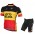 2015 Lotto Belisol Fietskleding Korte Mouw+Fiets Broek