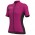 Dames Ale Solid Color Block-Ciclamino Wielershirt Korte Mouw