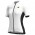 Dames Ale Solid Color Block-Wit Wielershirt Korte Mouw