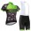 2018 Cannondale Fietskleding Set Wielershirt Korte Mouwen+Korte Fietsbroeken Bib