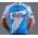 ISRAEL CYCLING ACADEMY Blauw Wielershirt Korte Mouw