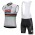 2018 Lotto Soudal Wit Fietskleding Set Wielershirt Mouwloze+Korte Fietsbroeken Bib