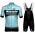 BIANCHI COUNTERVAIL 2018 Fietskleding Set Wielershirt Korte Mouw+Korte Fietsbroeken Bib